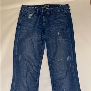 Loft Modern Skinny Boyfriend Jeans